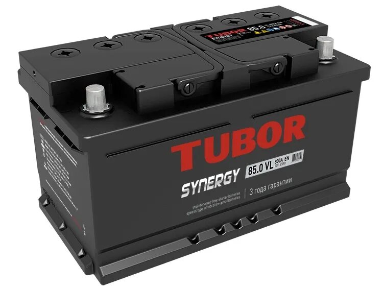 Купить аккумулятор низкий. АКБ Tubor Synergy 6ст-85 о.п. Tubor Synergy 6ст-85.0 VL. Tubor Synergy 6ст-85 800а. Тубор Синерджи 85 аккумулятор.