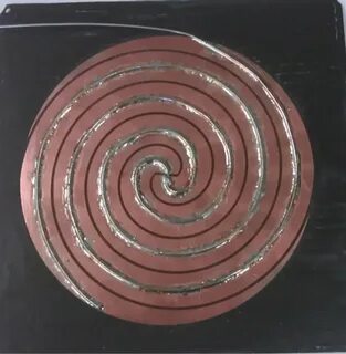 Буквы из спирали