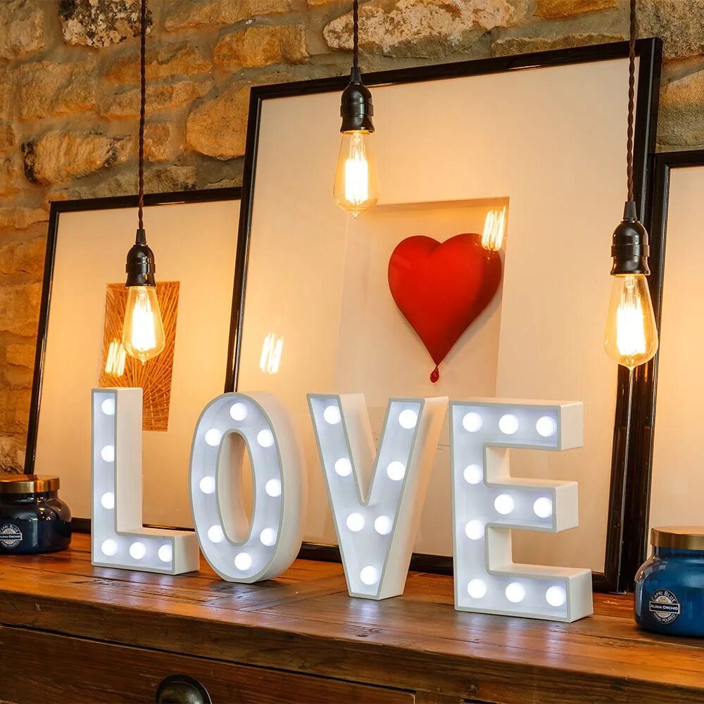 Light letters