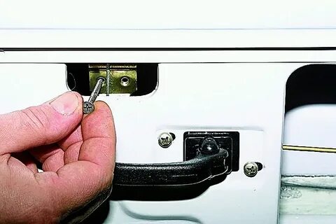 Как снять замок на ниве