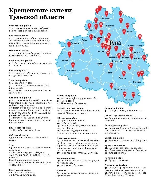 Купить воду в тульской области. Карта святых источников Тульской области. Святые источники в Тульской области на карте. Карта родников Тульской области. Родники Тульской области на карте.