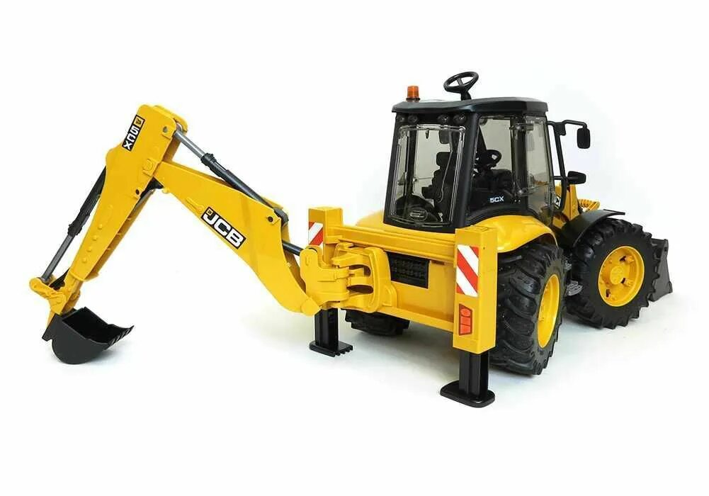 Экскаватор с 2 ковшами. Брудер трактор JCB 5cx. Bruder 02454 экскаватор JCB. Трактор Брудер желтый. Экскаватор Bruder JCB 5cx Eco (02-454) 1:16 41 см.