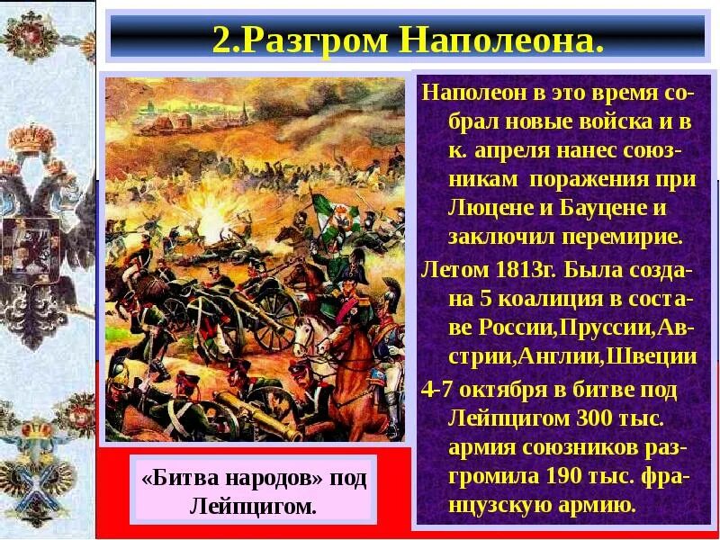 Понятие битва народов используется для обозначения. Итоги битвы народов под лейпцигом 1813. битва при лейпциге 1813 кратко. участники сражения под лейпцигом 1813. причины сражения под лейпцигом 1813.