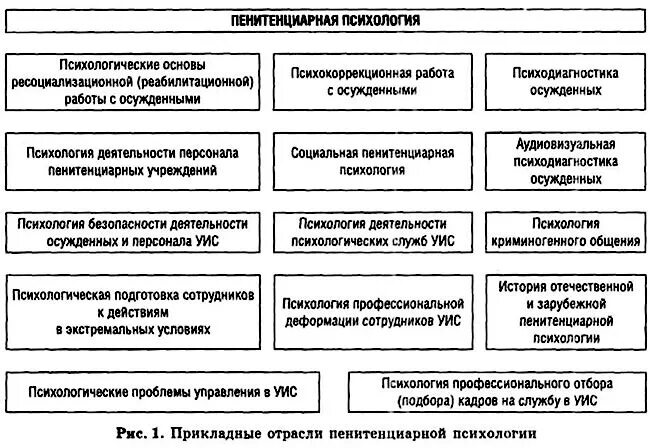 юридическая психология пенитенциарная психология