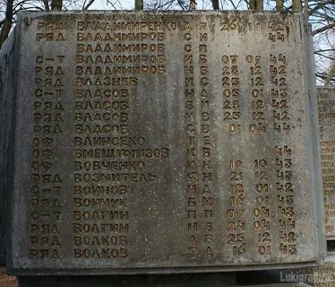 Великие луки список