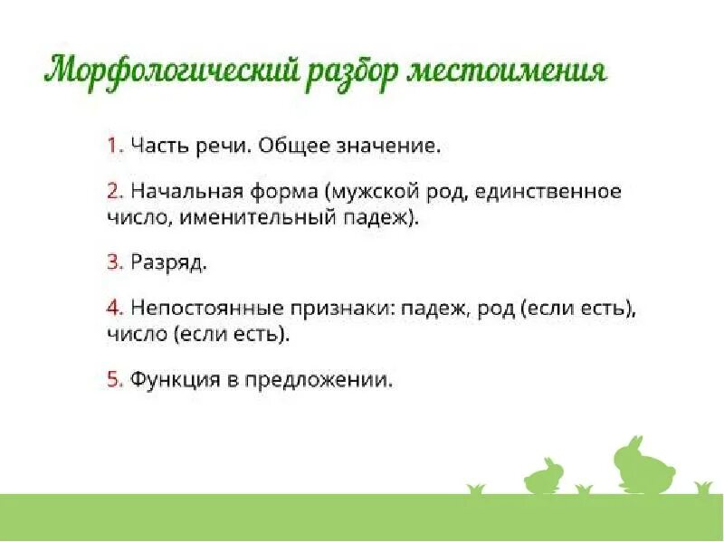 Готовится разбор. Морфологический анализ местоимения. План морфологического разбора местоимения. Памятка морфологический разбор местоимения. Морфологический разбор местоимения.