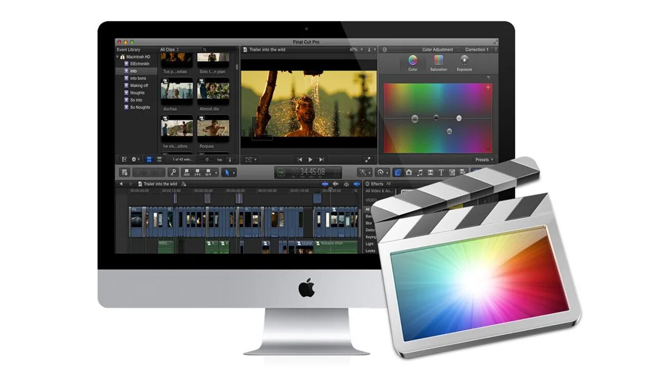 Final cut pro видео. Final Cut Pro 10. Видеомонтаж. Компьютер видеомонтаж. Ноутбук видеомонтаж.