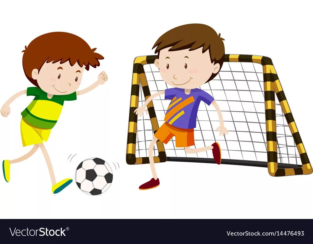 Playing soccer reading answers
