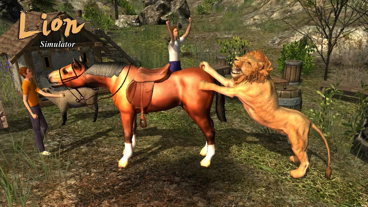 Игра с собакой аниме. Jukan ace no. 3 d девушки с лошадью. Девушка с собакой 3d. Second life животные.