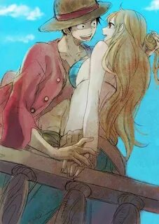 One piece luffy nami