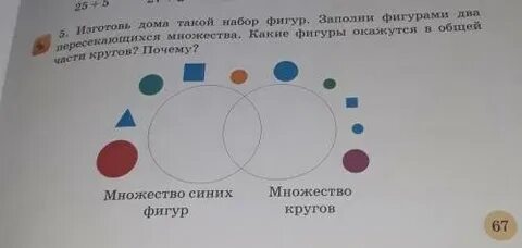Какая фигура является общей частью