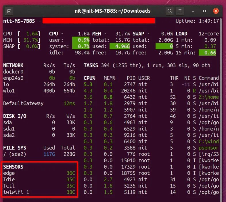 Ubuntu cpu. Linux температура cpu 100. собственный компонент андроид для отображения температуры.
