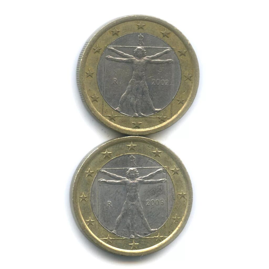 1 Евро 2003. Монета 1 евро 2002 Италия. 1 Euro монета 2003. 1 Евро монета 2003.