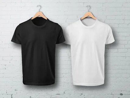 Black t white