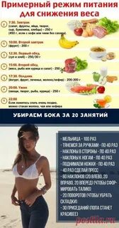 Диета чтобы убрать живот и бока женщине