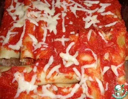 Каннеллони рецепт с моцареллой
