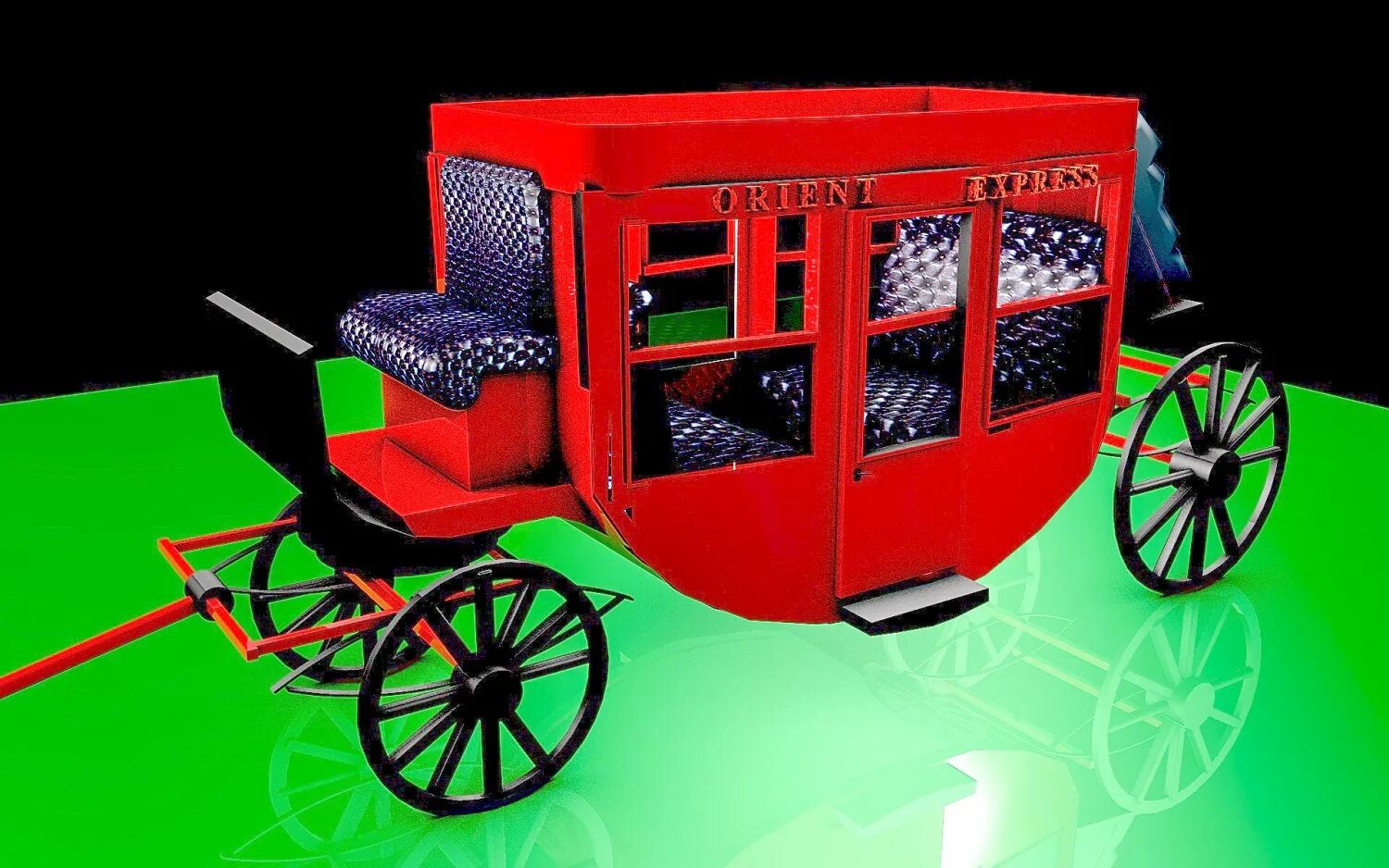Курс вагон. Orient express 3d model. orient express 3d. курс wagon. the cart asset.