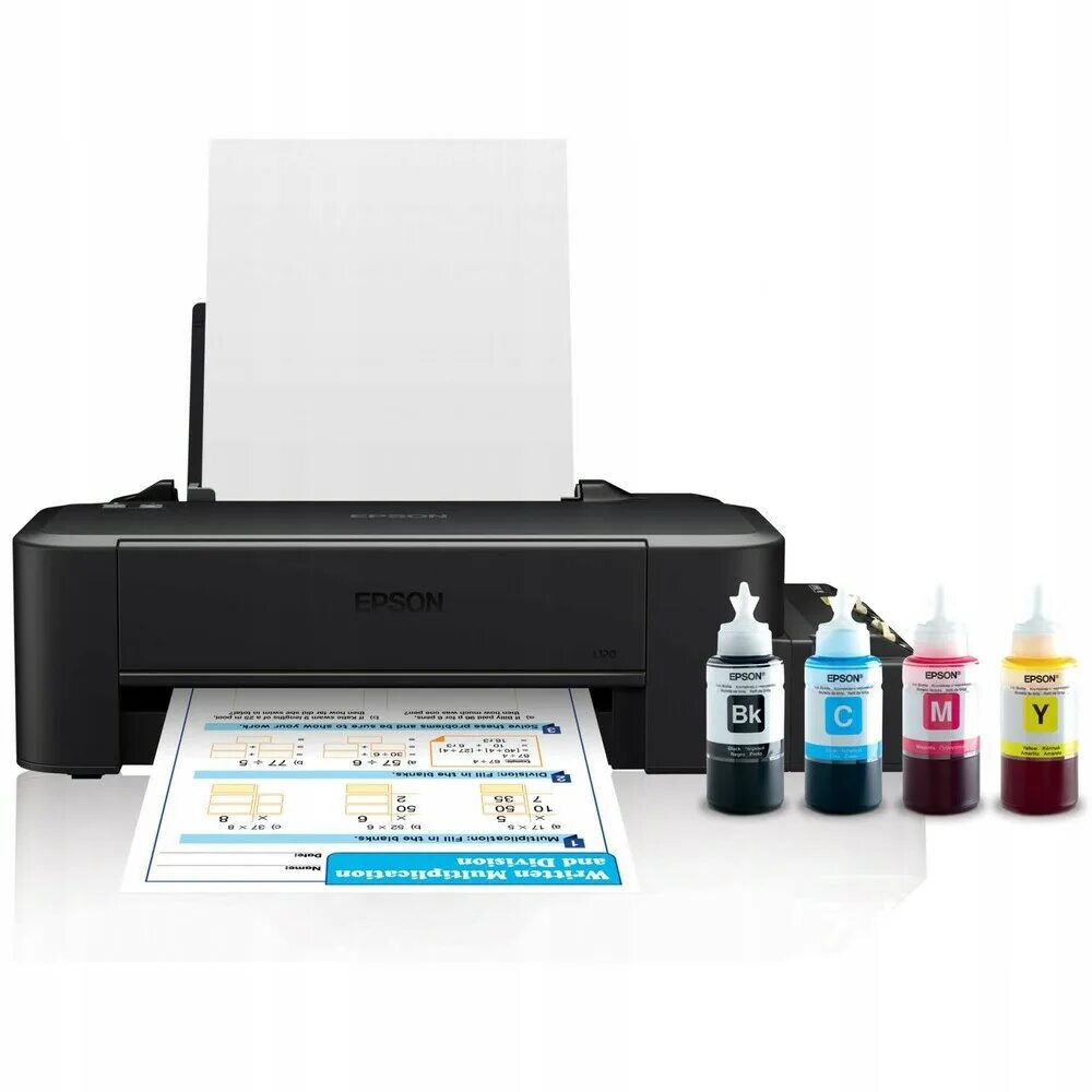 Epson печатает белый лист. Принтер Epson l120. Принтер струйный Epson l121. Принтер Эпсон л 120. Эпсон принтер цветной струйный.