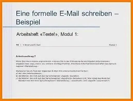 E mails schreiben