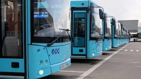 Движущийся транспорт автобусы