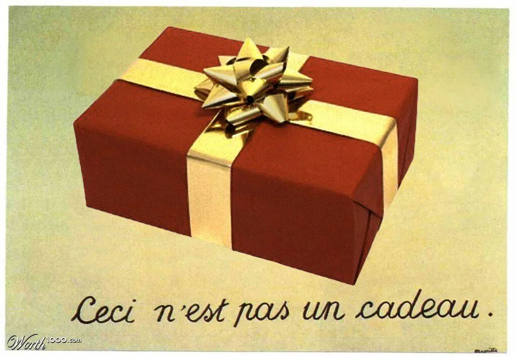 Et ce n est pas. Le p.a. "Operation cadeau".