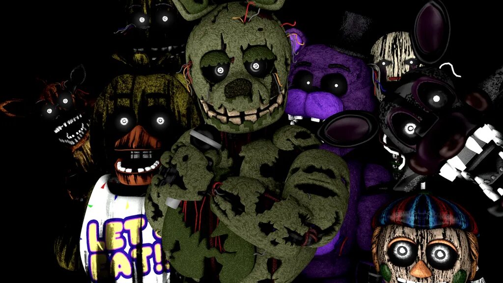 Fnaf 3 animatronics. Аниматроники фнаф 3 часть. fnaf 3 аниматроники. фнаф 3 аниматроники вики. аниматроников из 3 части.
