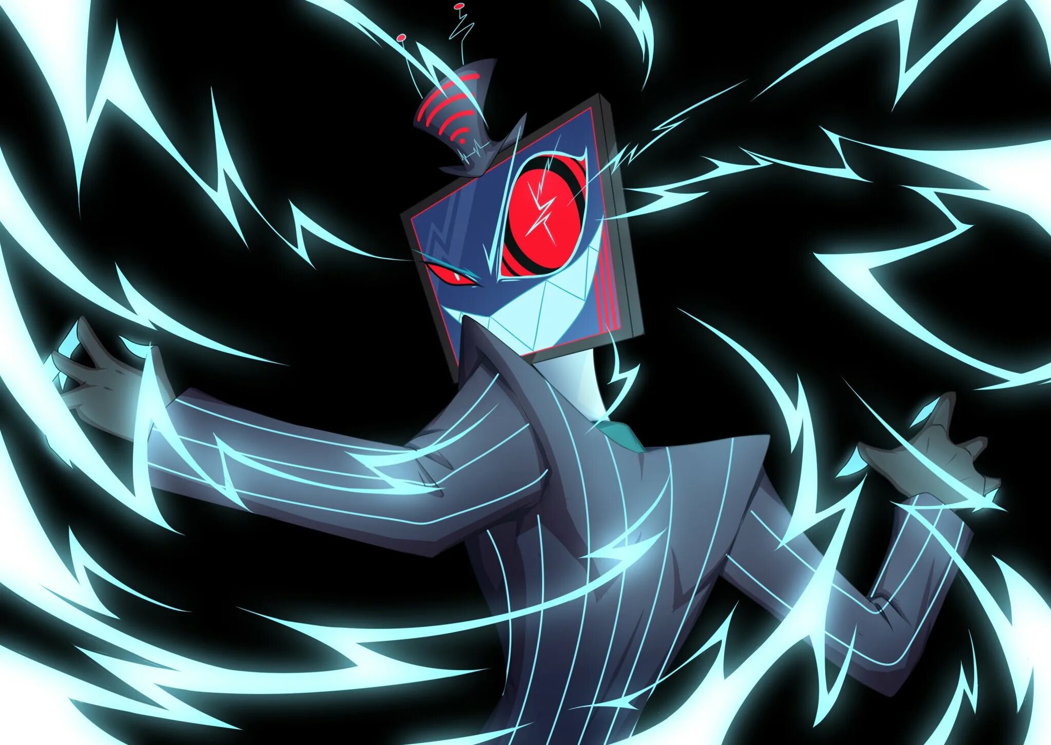 Vox hazbin hotel. Вокс отель хазбин арт. Vox akuma luxiem. Вокс акума витубер. Вокс отель харбин.