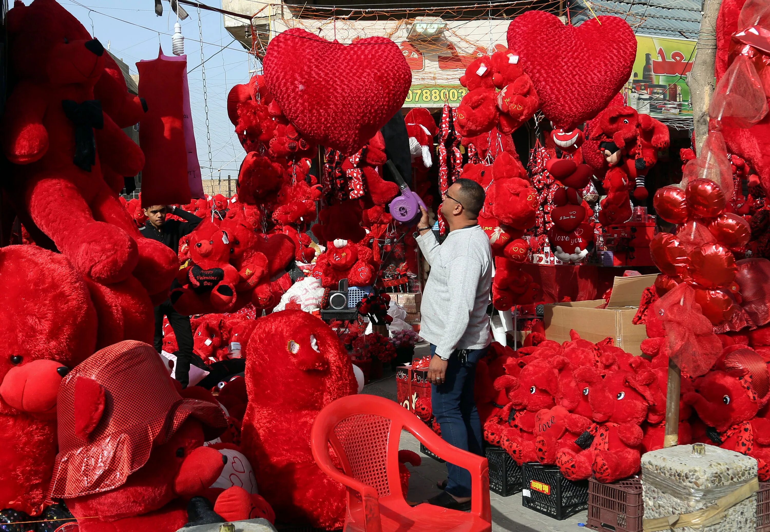 St. Valentine's Day в Великобритании.