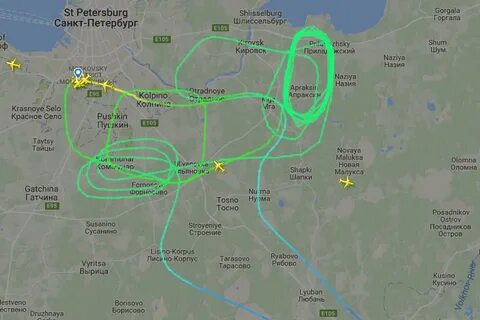 Посадка санкт петербург