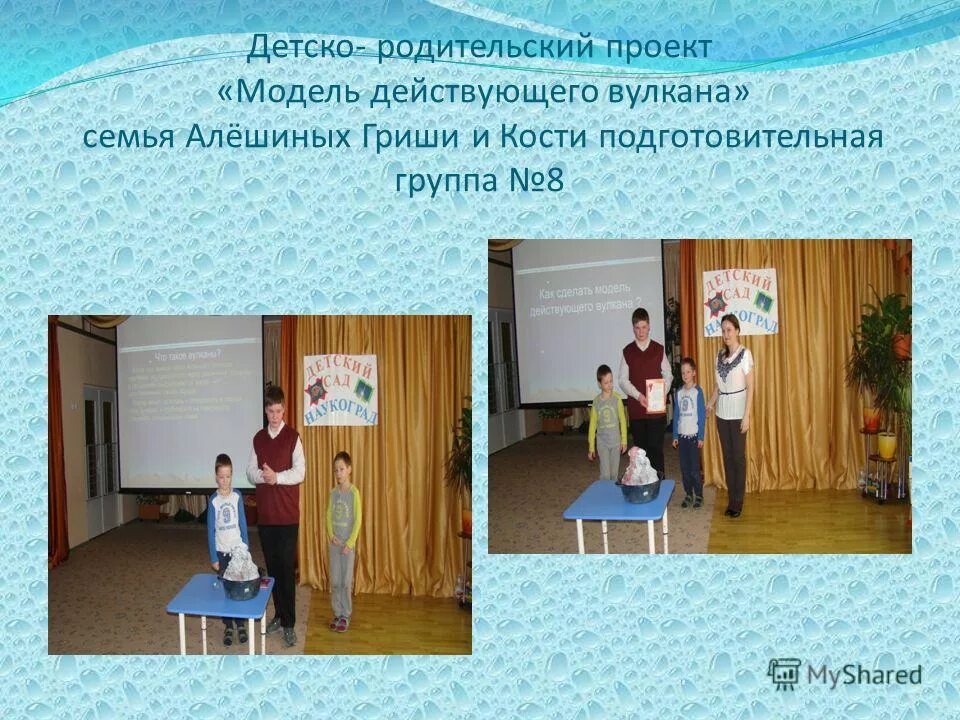 Детско родительские проекты в доу