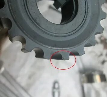 Шестерня коленвала ланос 1.5