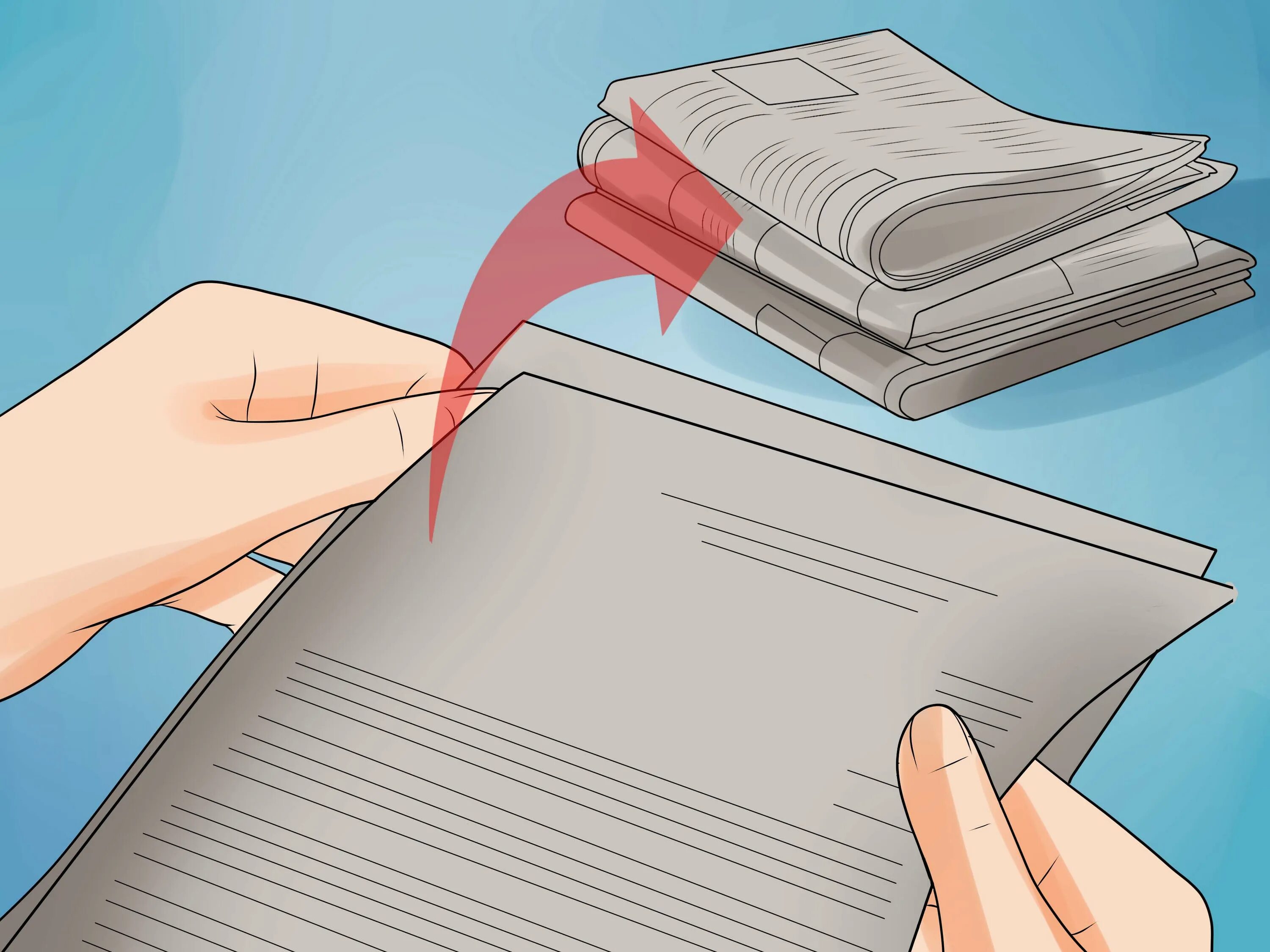 Making a newspaper. How to make newspaper. how to make newspaper in paper. making newspaper. how to assemble a paper omori.