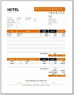 Hotel bill