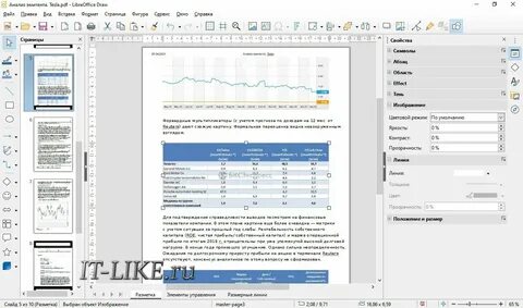 Приложение для создания редактирования документов