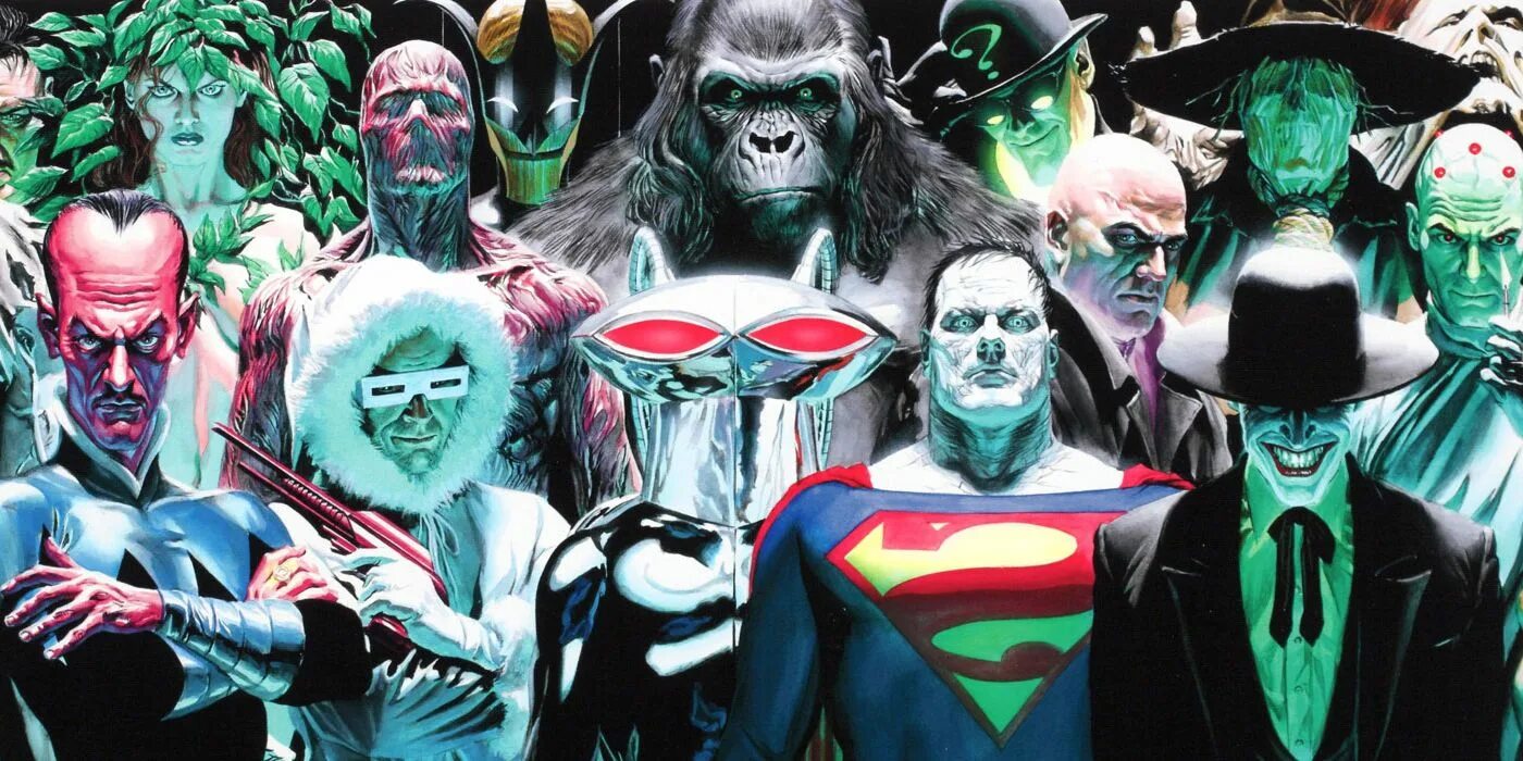 Как выглядят злодеи. Легион погибели dc. dc comics legion of doom. суперзлодеи.
