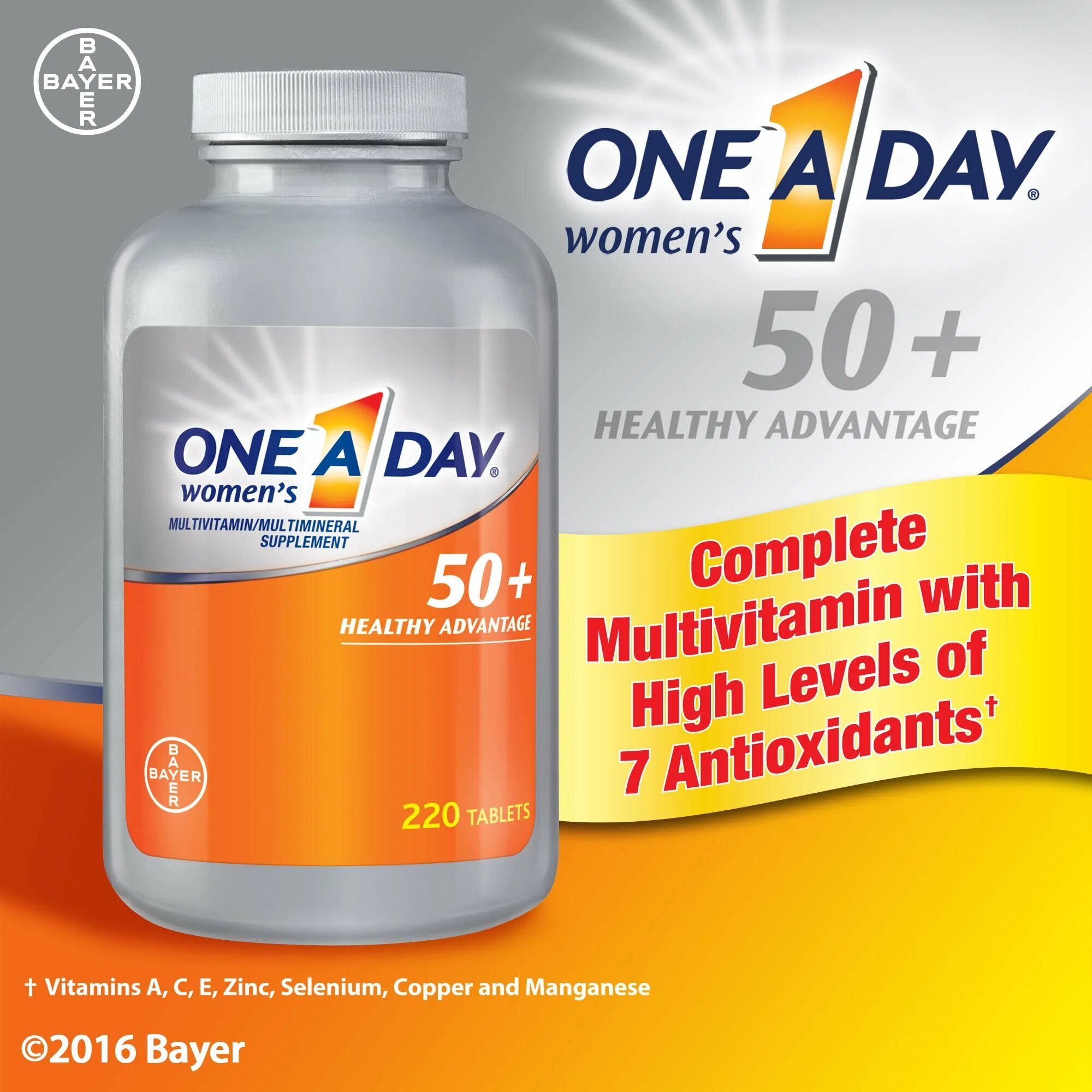 Витамины one Day 50+. One a Day витамины для женщин 50+. One a Day Womens 50 Multivitamin 220 Tablets. Мультивитамины one a Day для женщин.