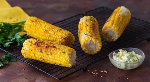 Вкусная кукуруза в духовке