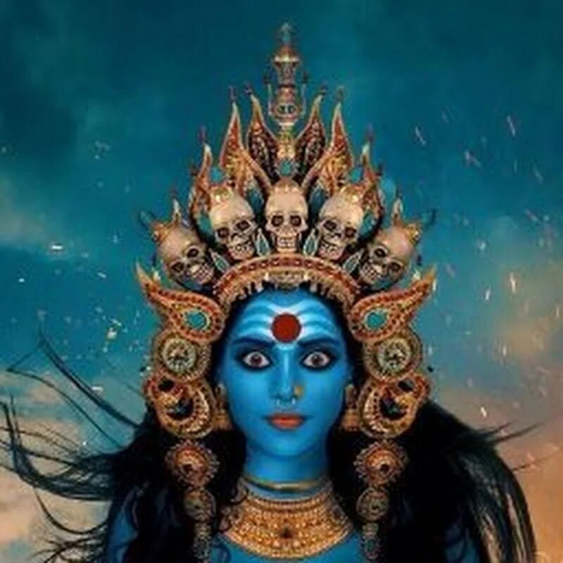индийская богиня кали. мурти богини кали. богиня кали. кали. злая кали.