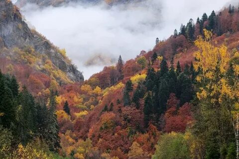 Горы в октябре