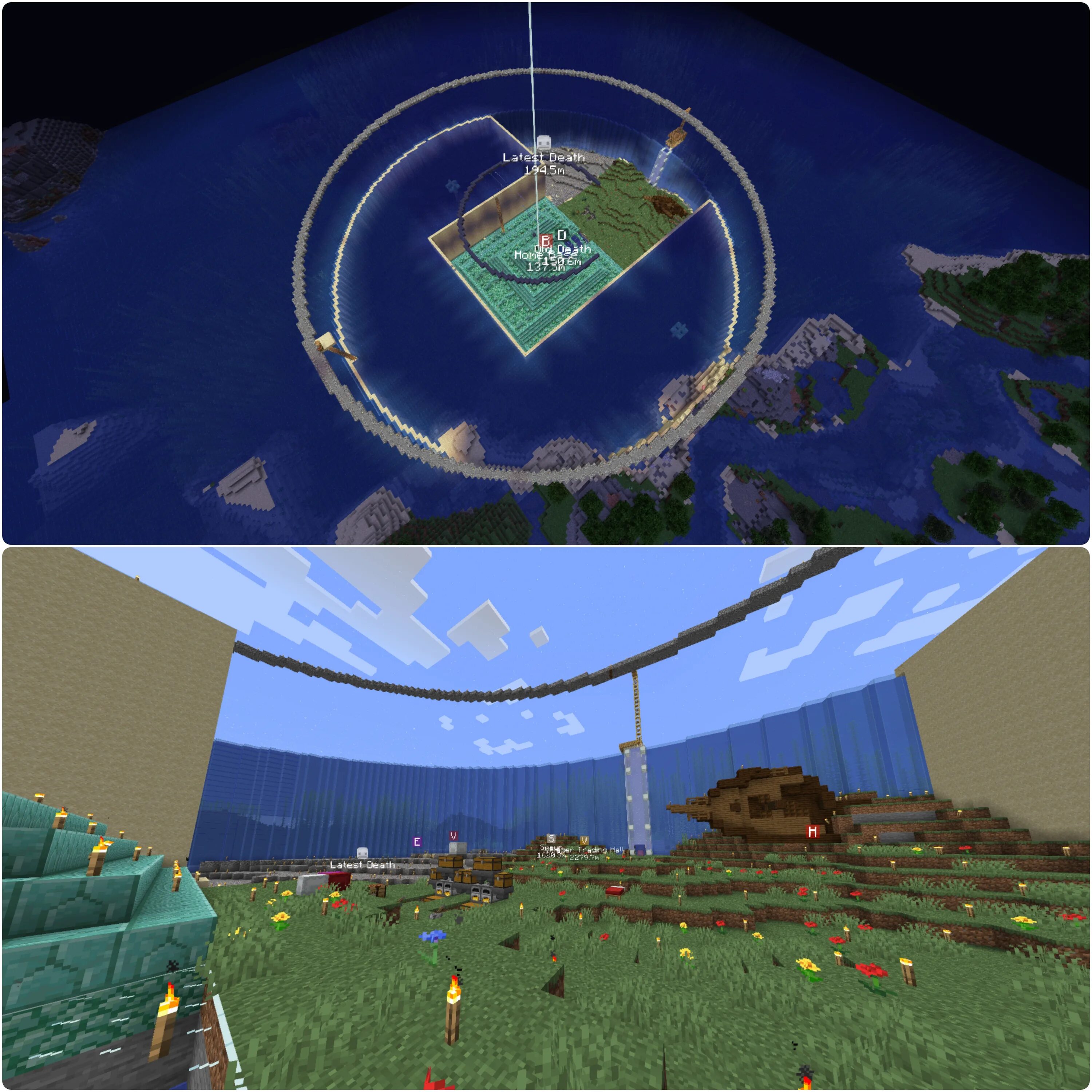 That base. Идеальный мир майнкрафт. endlantis philza. ocean base minecraft. эпический майнкрафт.