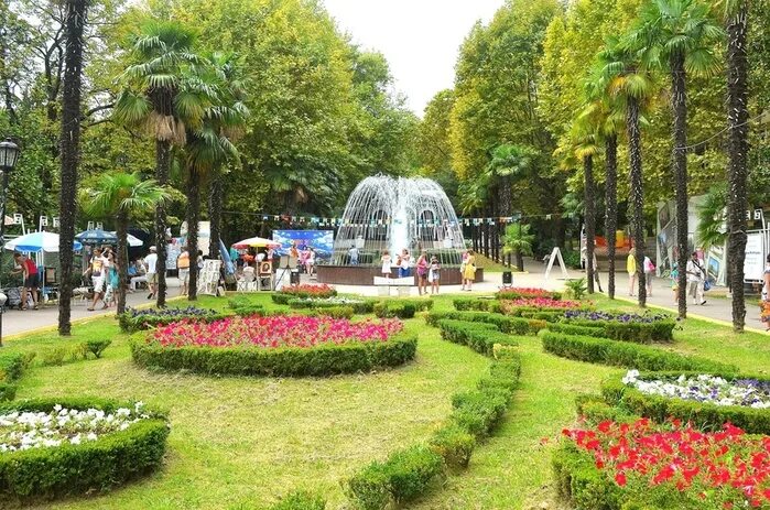 Парки сочи фото с названиями