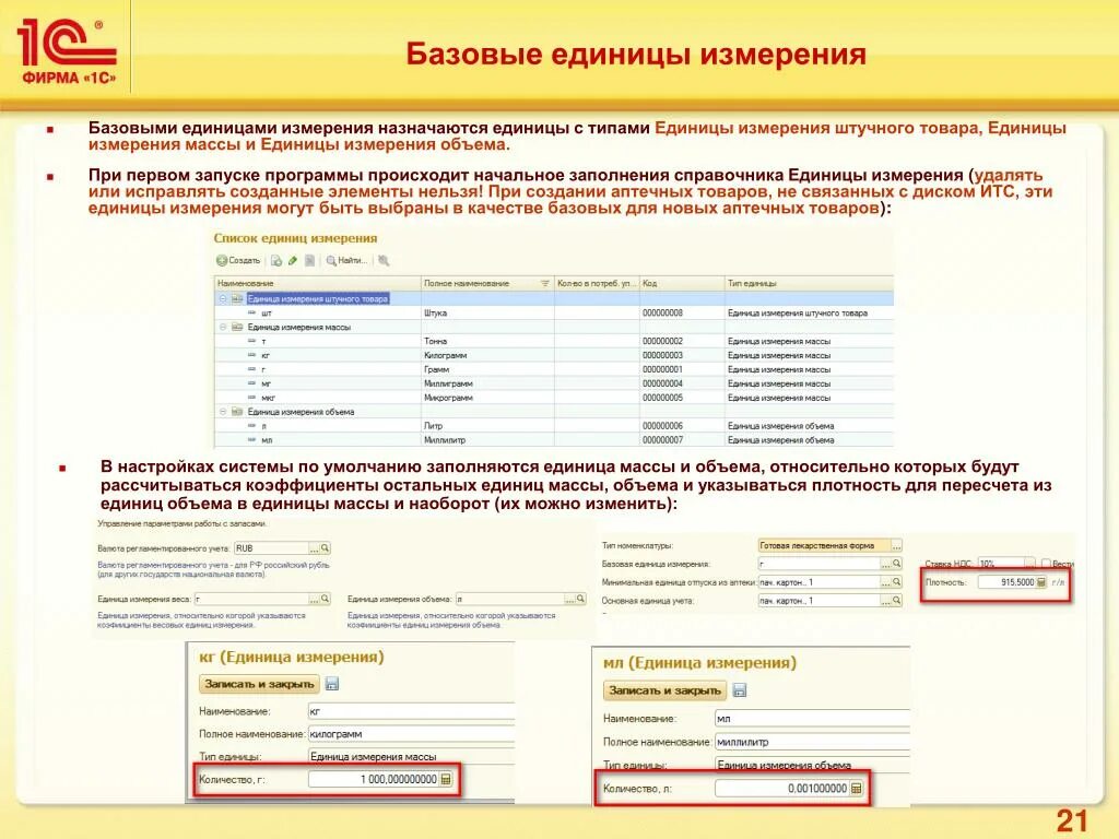 1 базовая единица. 1с:медицина. Больничная аптека. Solutions 1с Больничная аптека. Базовая единица измерения в 1с. Что такое базовые единицы в 1 с.