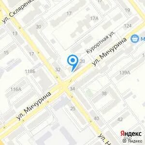 Мичурина самара на карте