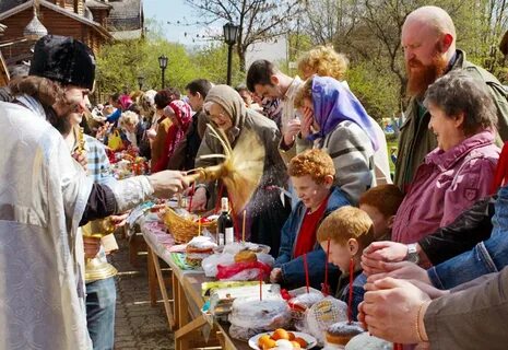 В какое время освящают