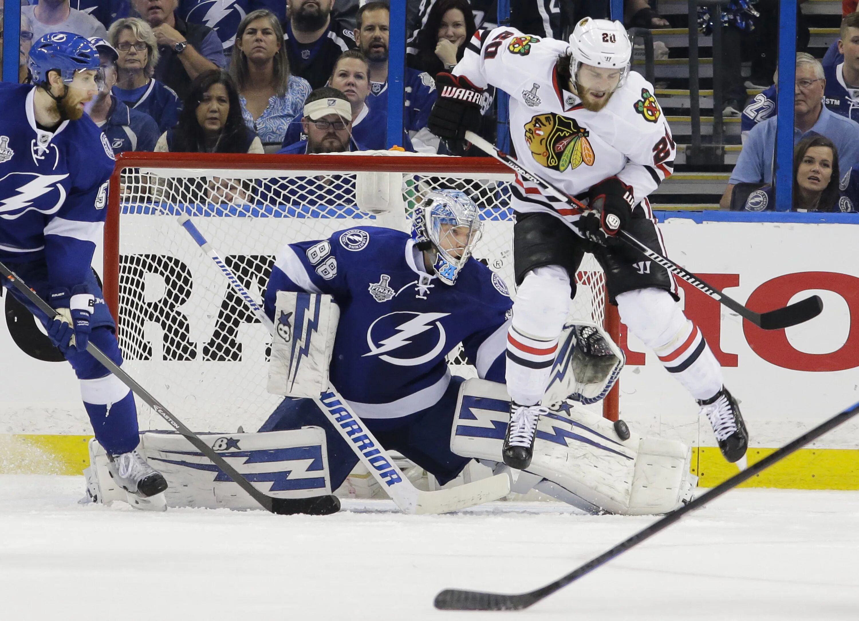 2015 Blackhawks vs Tampa. Василевский y[k.