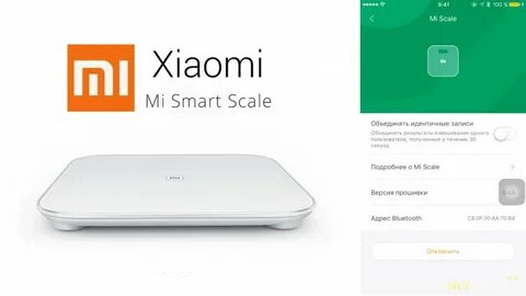 Умные весы xiaomi инструкция