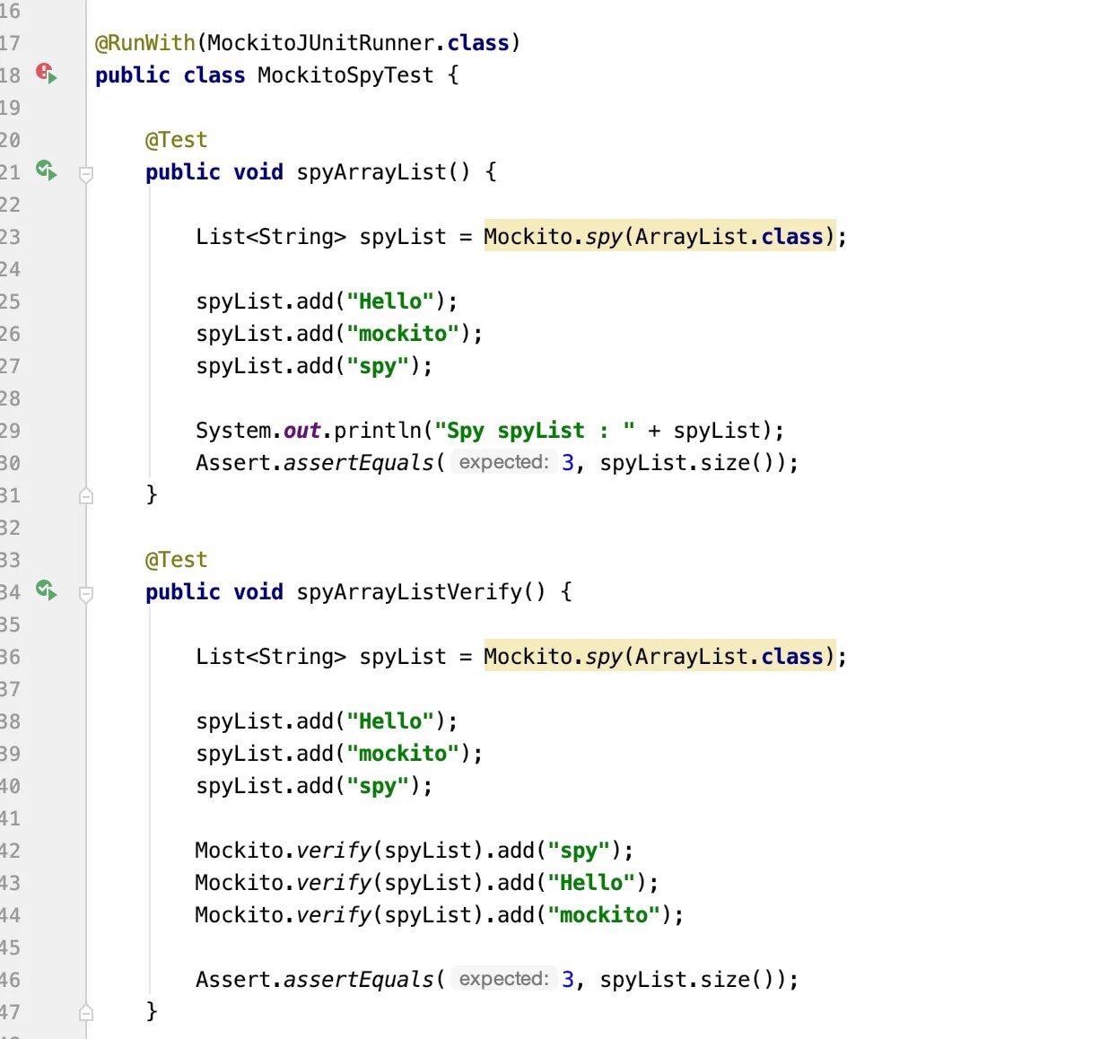 Mockito examples. Mockito test examples. mockito async test.