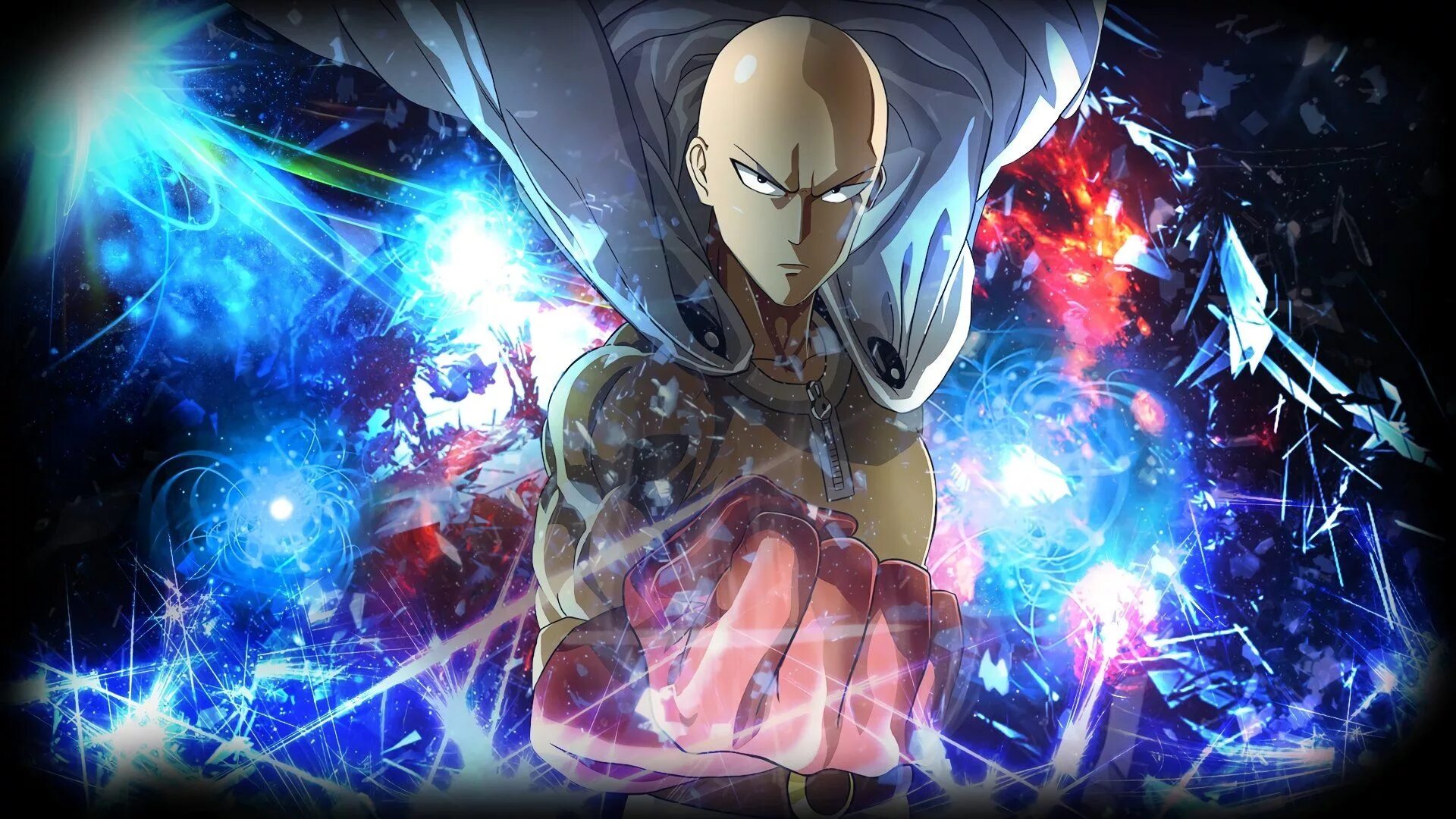 Saitama (one-Punch man). Ванпанчмен Сайтама обои. One punch game