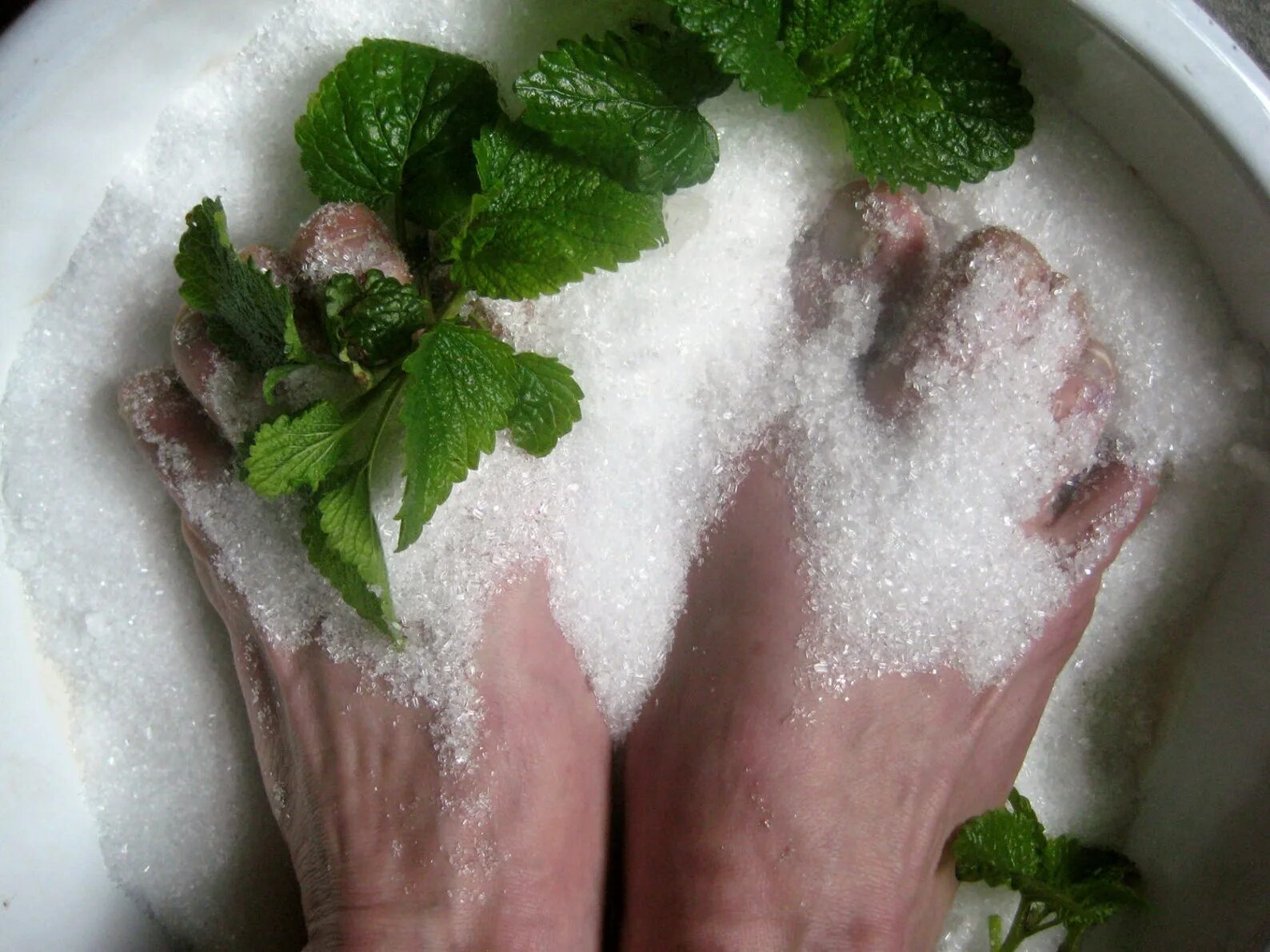 Грибок стопы ванночки для ног.