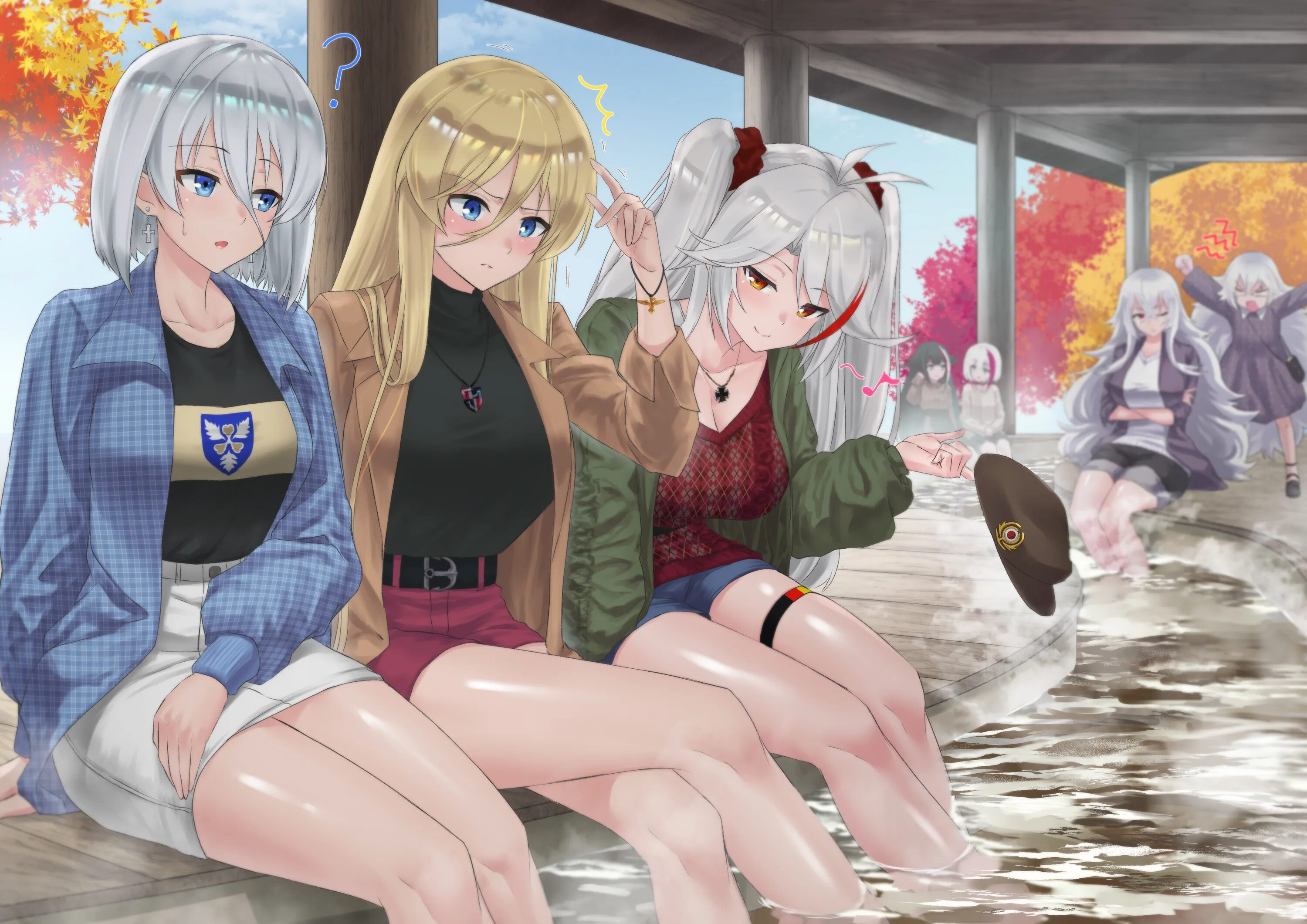 Triple echi. Сонсаку хакуфу скриншот. Triple echi. One piece treasure cruise carrot. Сатен и уихару.